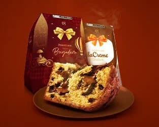 Momento de Criar Memórias com panettone de Natal da Cacau Show